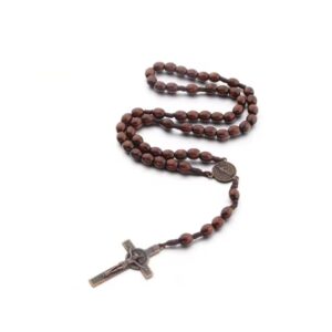 ROSARIO CATÓLICO de MADERA