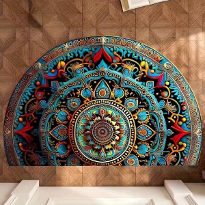 Alfombra Mandala Semicircular